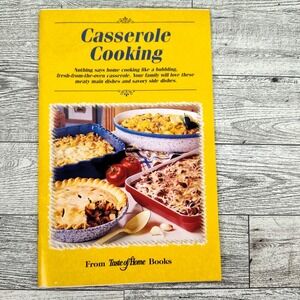 Taste of Home Casserole Cooking Cookbook 2000 Booklet‎ Y2K Recipes